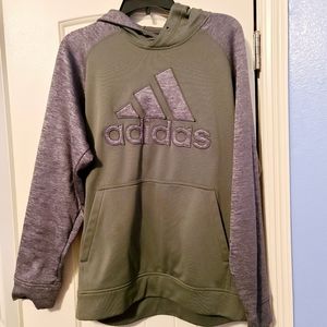 Adidas green hoodie